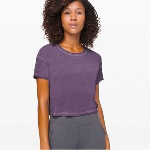 Lululemon Cates Cropped T-shirt